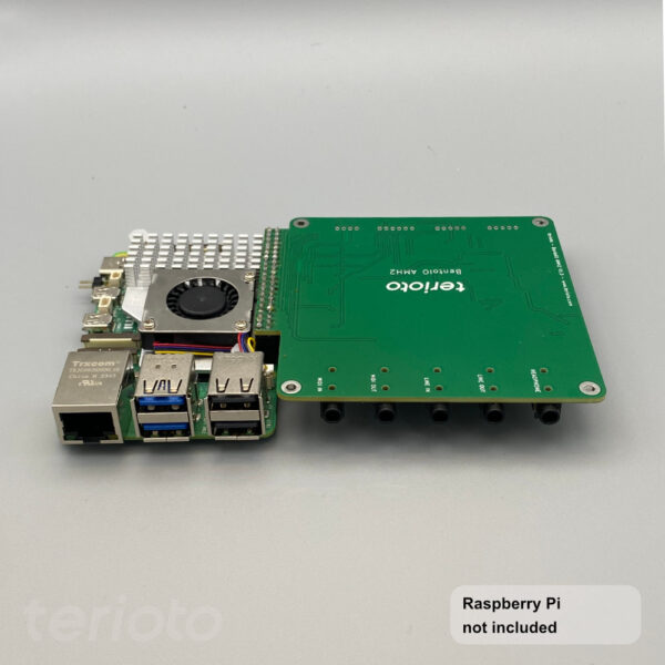 BentoIO AMH2 Professional Audio/MIDI HAT for Raspberry Pi