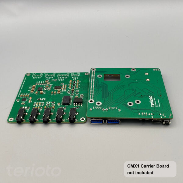BentoIO AMH2 Professional Audio/MIDI HAT for Raspberry Pi