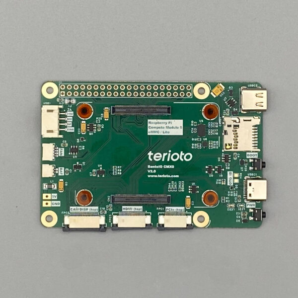 BentoIO CMX0 IO-Carrier Board for Raspberry Pi Compute Module 5