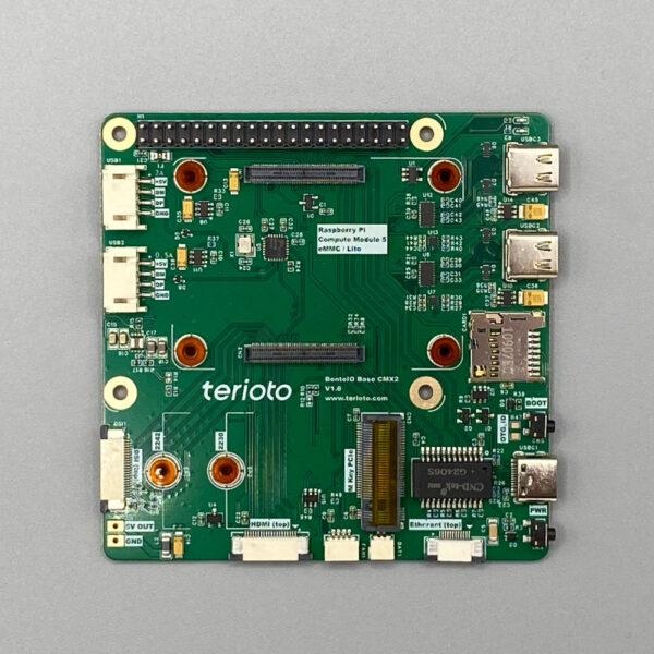BentoIO CMX2 IO Carrier Board for Raspberry Compute Module 5