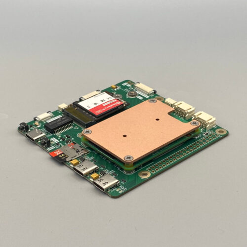 BentoIO CMX2 IO-Carrier Board for Raspberry Pi Compute Module 5 + Low Profile Heatsink