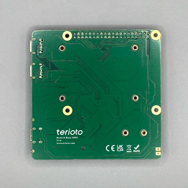 BentoIO CMX2 IO-Carrier Board for Raspberry Pi Compute Module 5 + Low Profile Heatsink