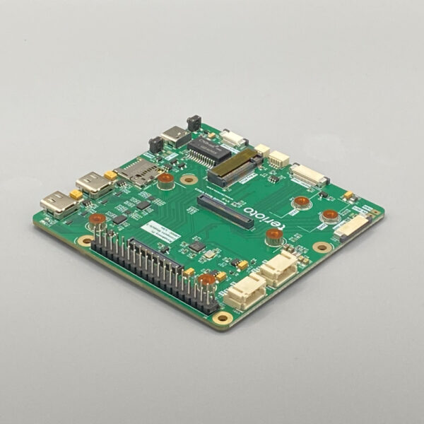 BentoIO CMX2 IO-Carrier Board for Raspberry Pi Compute Module 5 + Low Profile Heatsink