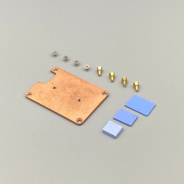 terioto_BentoIO_CMX1_1 BentoIO CMX0 / CMX2 Heatsink Ultra Low Profile for Raspberry Pi Compute Module 5 V3
